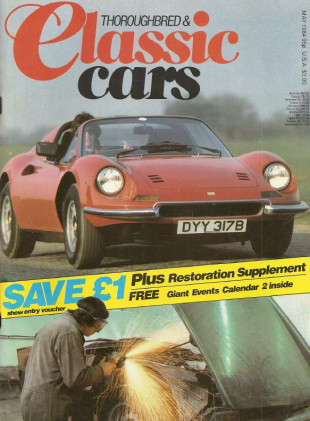 THOROUGHBRED & CLASSIC CARS 1984 MAY - VETTE, RACING ACE